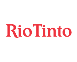 Logo riotinto client chez Vision 3